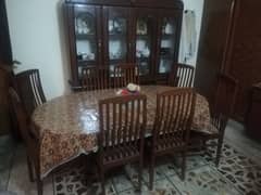 8 Seater khekhar wood Dining Table