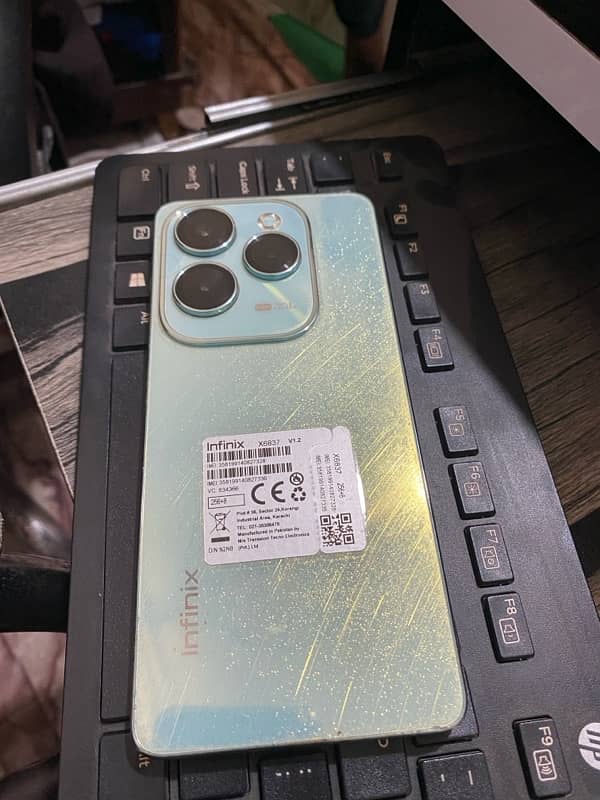 infnix hot 40 pro  8 +8  ram rom  256 0