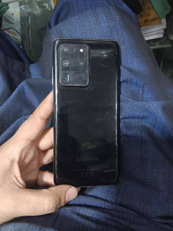 Samsang S20 Ultra Dual sim panel demage 0