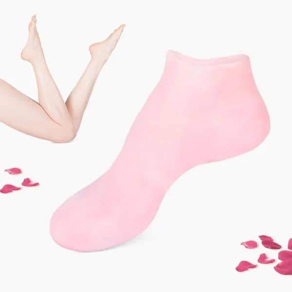 silicone socks for crack foot. 0