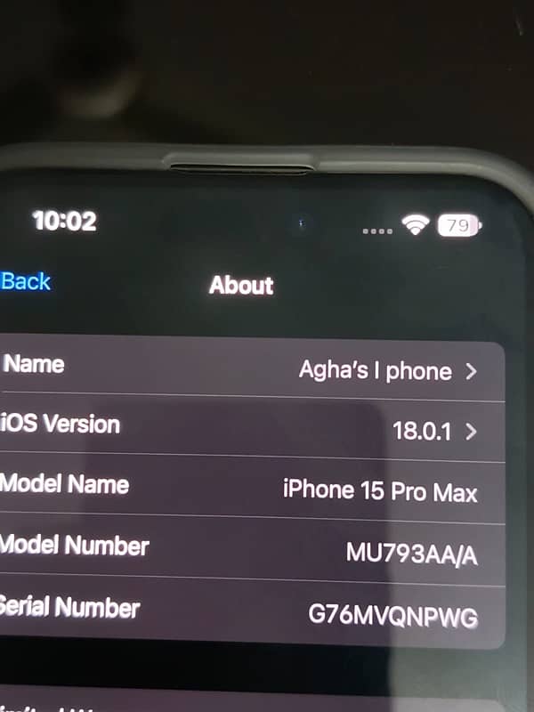 Iphone 15 pro Max 256gb |100% health| apple Warranty 5