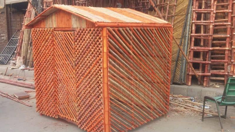 bamboo huts shad shelters waterproof 17