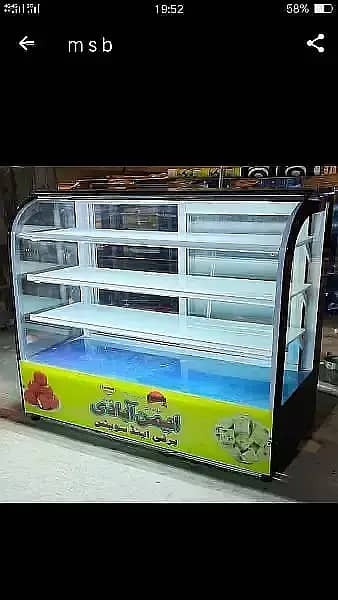 display counter / bakery counter/ cake counter /cakechillar 2