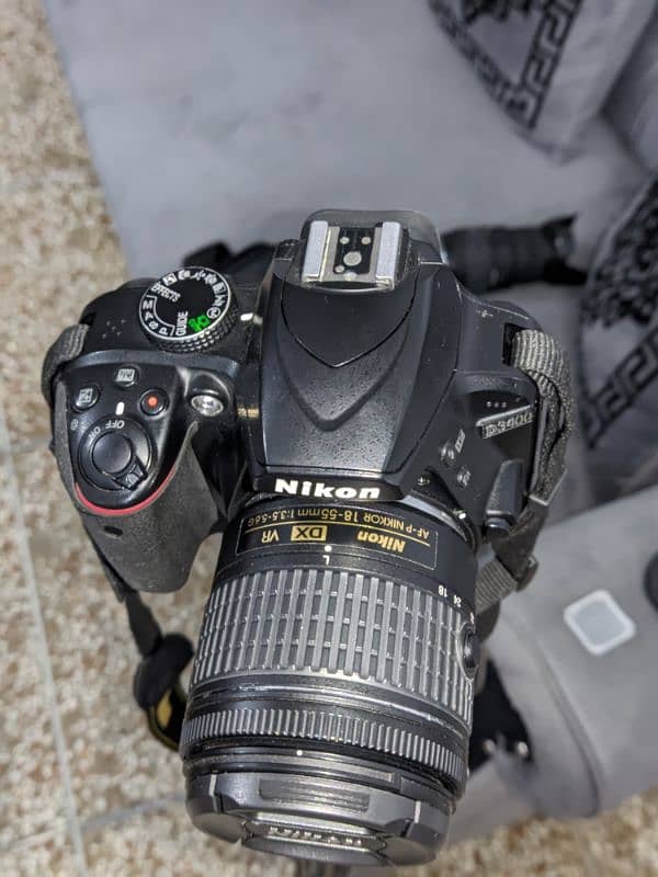 Nikon d3400 with 2 lenses 1