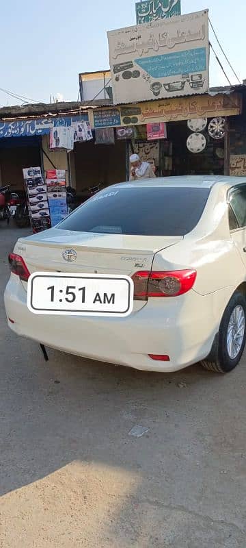 Toyota Corolla XLI 2013 7