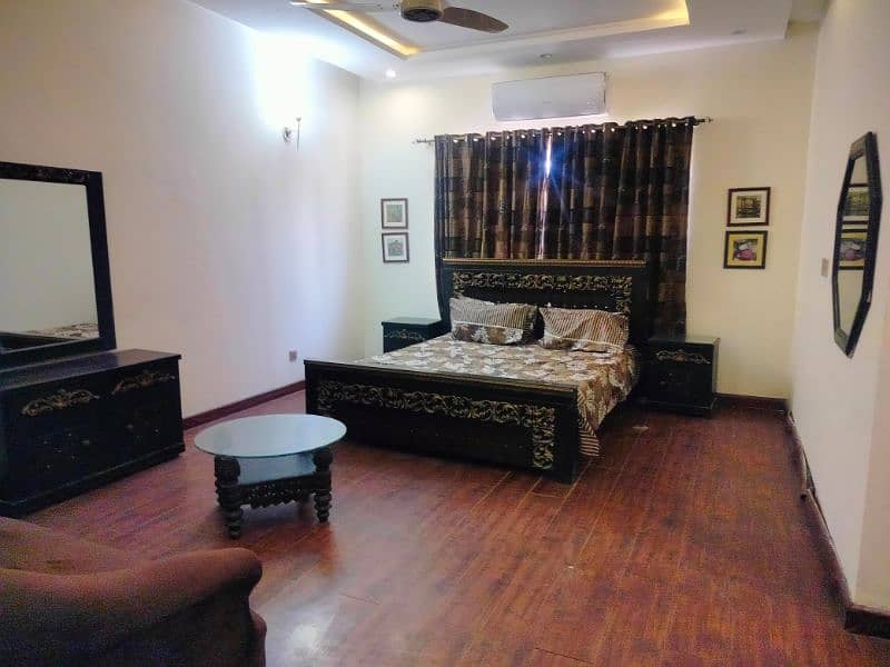 Fully Furnished Artistic House In DHA Phase-7!! Short-Long Term. 12