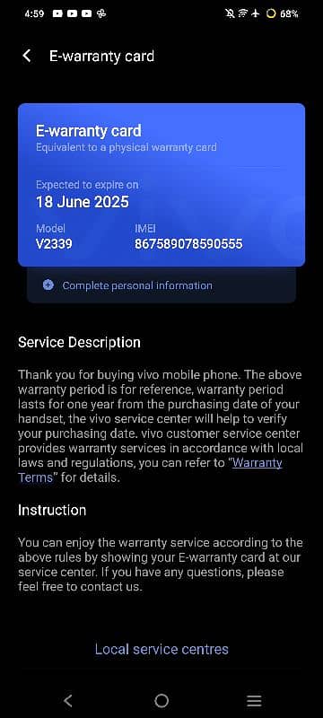 vivo v30e 8/256 just glass break 3