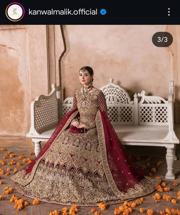 Designer Kanwal Malik Bridal Dress Lehnga (One Time Worn) 5