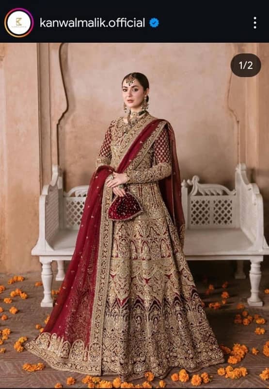 Designer Kanwal Malik Bridal Dress Lehnga (One Time Worn) 6