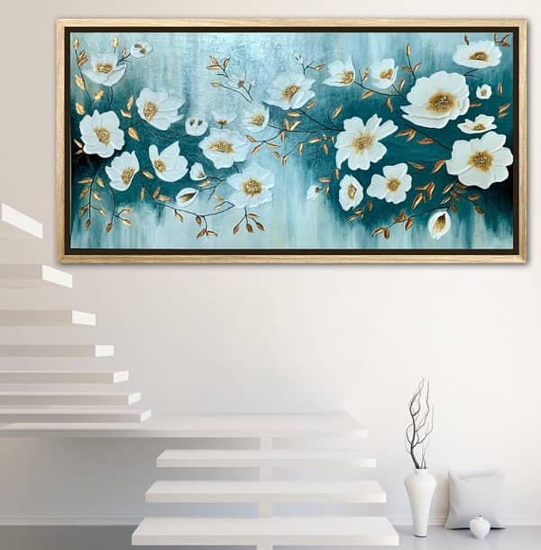 Textured Art with Resin modern handmade painting 14