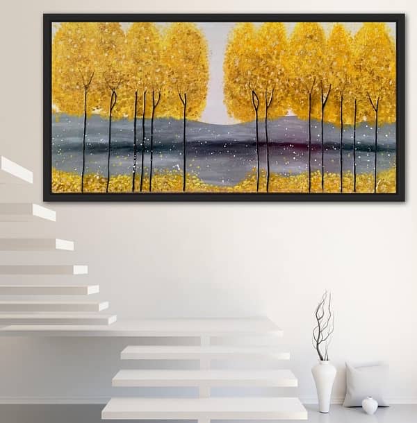 Textured Art with Resin modern handmade painting 16