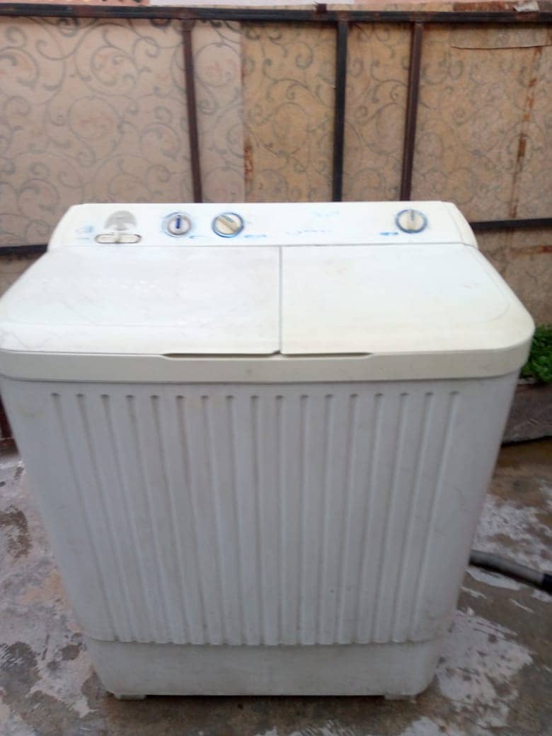 Haier Washing machine for sale Demand 13,000/- Good condition  (Dryer 1