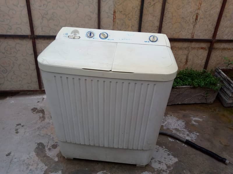 Haier Washing machine for sale Demand 13,000/- Good condition  (Dryer 2