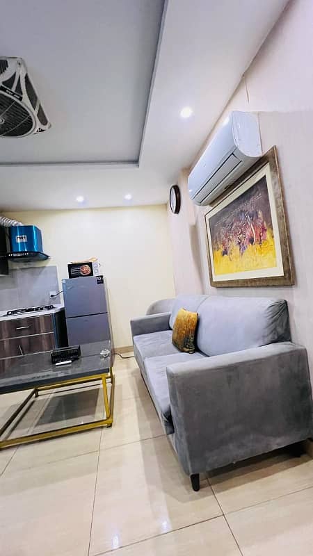 One bedroom apartment for rent on daily basis in bahria town lahore 10