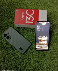 Redmi 13 c  Glacier White Colour