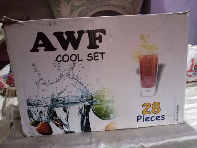 Cool set water set 28 pcs 0