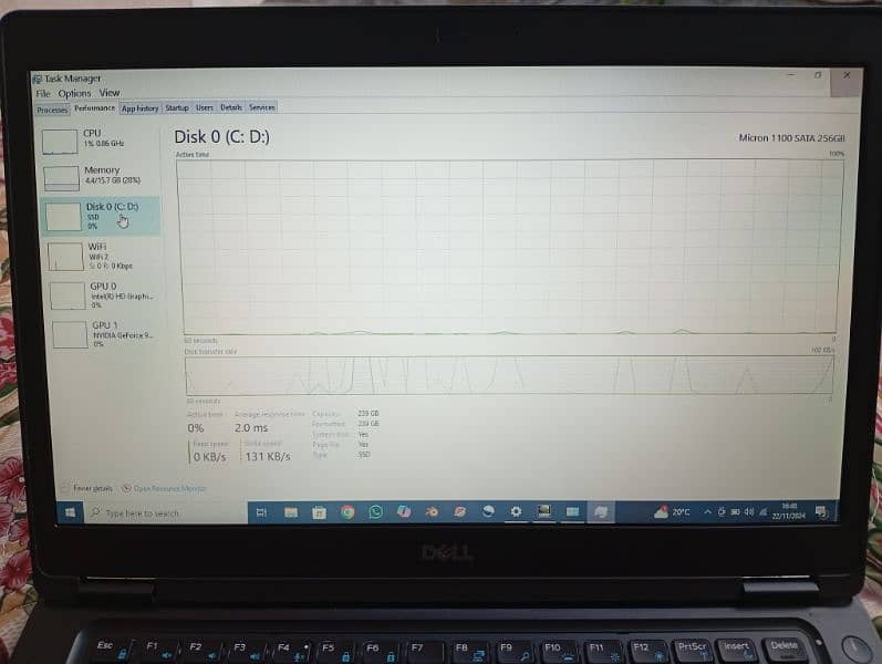 Core i7 6th Gen Laptop / invidia Graphic Card Machine 6