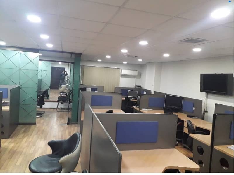 Fully Furnished Area 850 Square Feet Office Available For Rent Real Pictures In Main Boulevard Road Gulberg 3 Lahore 4