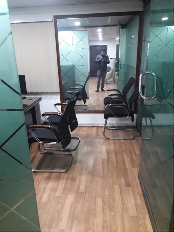 Fully Furnished Area 850 Square Feet Office Available For Rent Real Pictures In Main Boulevard Road Gulberg 3 Lahore 9