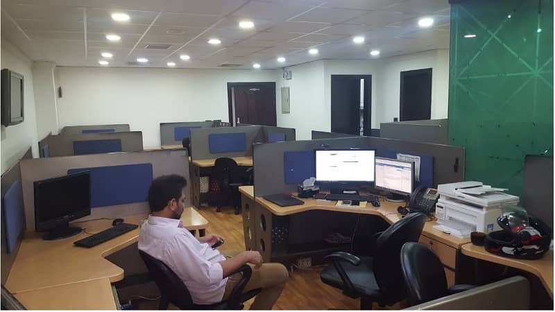 Fully Furnished Area 850 Square Feet Office Available For Rent Real Pictures In Main Boulevard Road Gulberg 3 Lahore 11