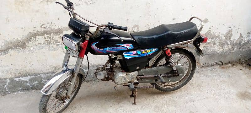 Metro bike 2011 Model 70cc bike good condition registered bike 2