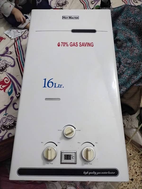 HOTMASTER 16LTR GAS GEYSER NEW CONDITION 10/10 0