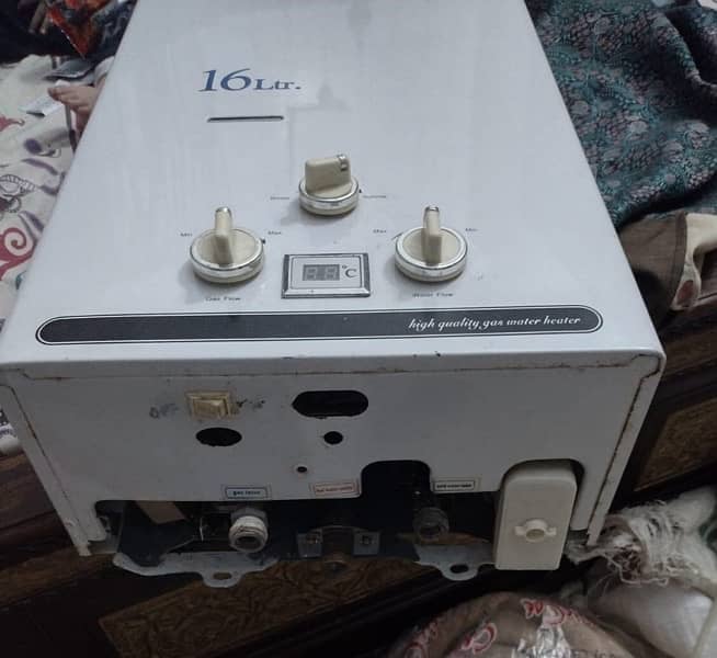 HOTMASTER 16LTR GAS GEYSER NEW CONDITION 10/10 3