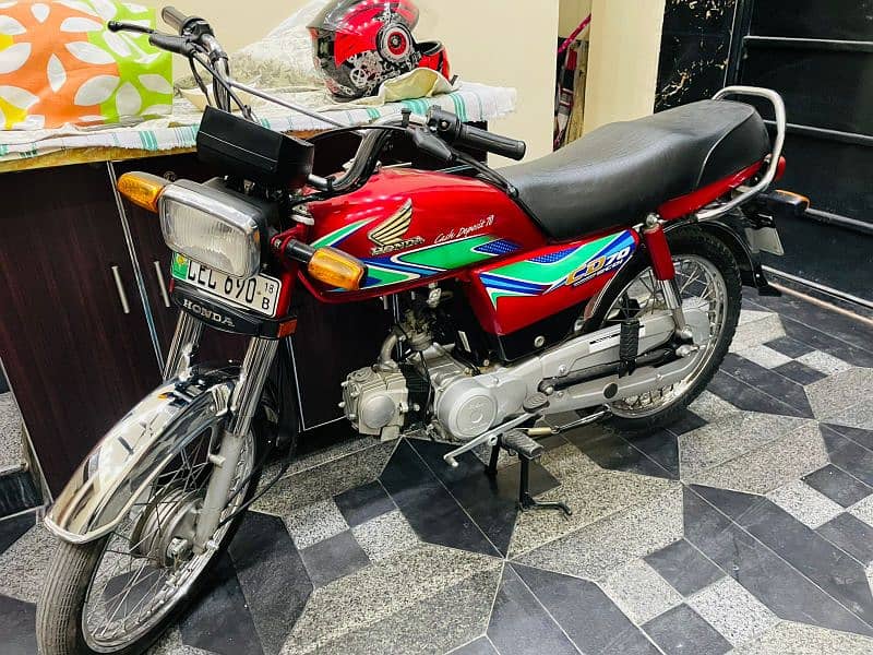 Honda CD 70 2018B 16