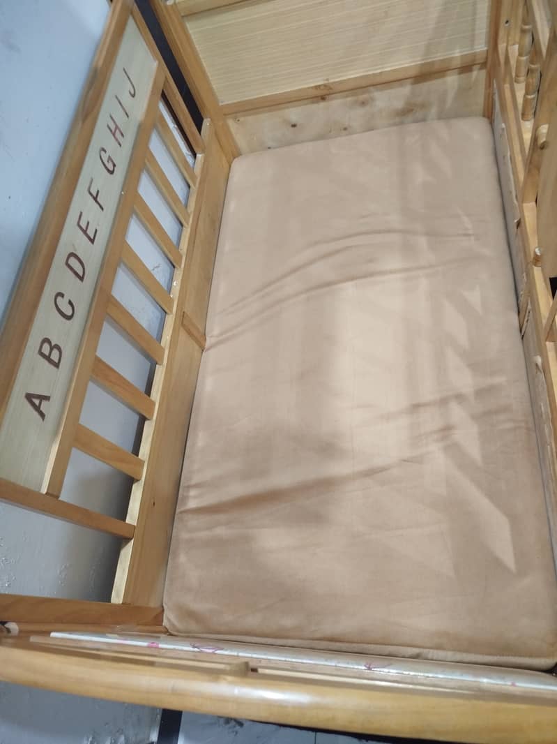 Baby Cot with mattress and Baby Carrier 3