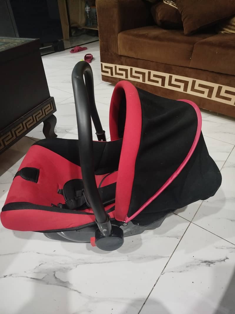 Baby Cot with mattress and Baby Carrier 4