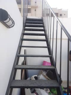 Iron stairs