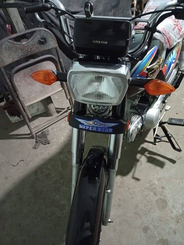 super star CD 70 new bike 5