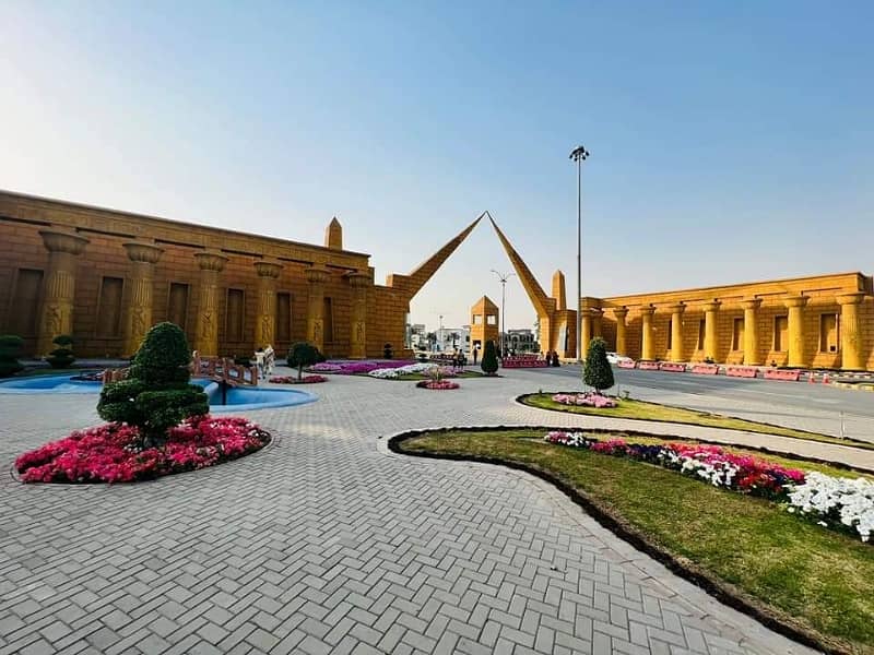 Prime Location Plot File Available On Easy Installment Plan in West Marina Alnoor Orchard Lahore 0