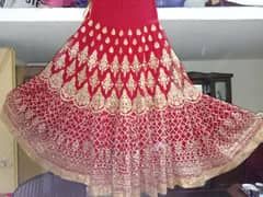 simple bridal lehenga with heavy TILA work . . .