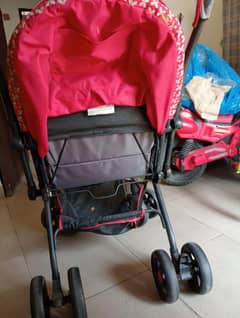 baby pram only one time used