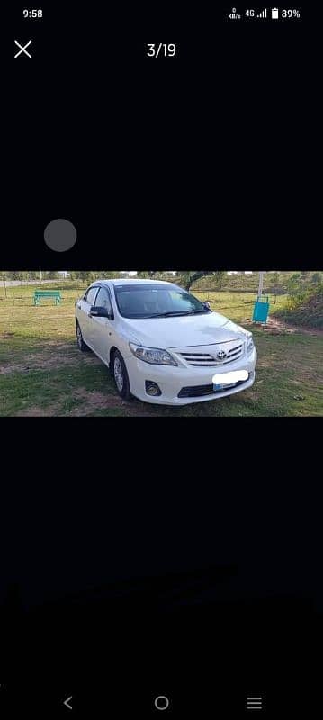 Toyota Corolla XLI 2010 Total genuine Rs. 2490  Contact 03075633100 1