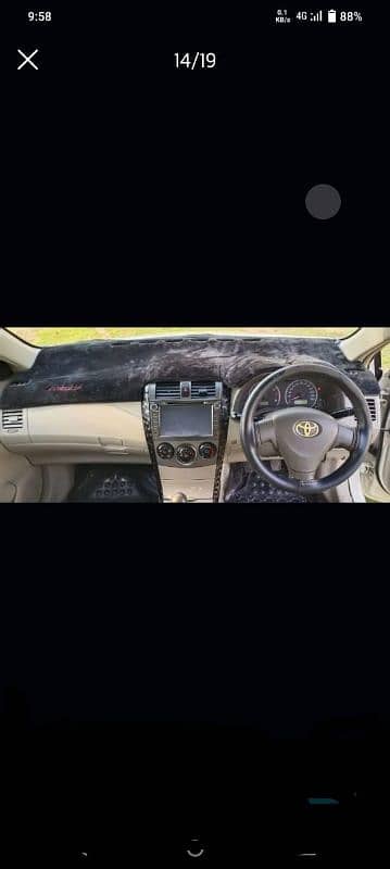 Toyota Corolla XLI 2010 Total genuine Rs. 2490  Contact 03075633100 7