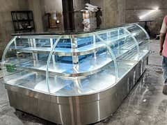 bakery counter/showcase counter/saladbar counter/cake chillar /counte