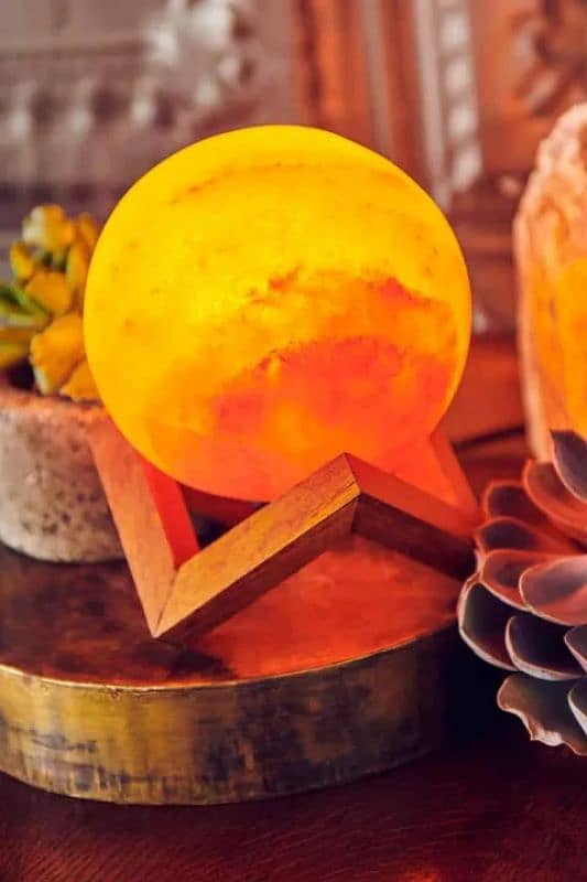 Himalayan pink salt Lamp for home decoration pice 1