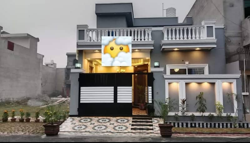 i Block 5 Marla 1.5 Story House Available For Sale Reasonable Price in Alrehman Garden Phase 2 0