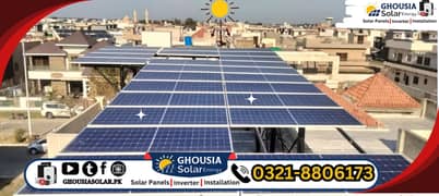 Elevated Solar Structure customized Guarder Work