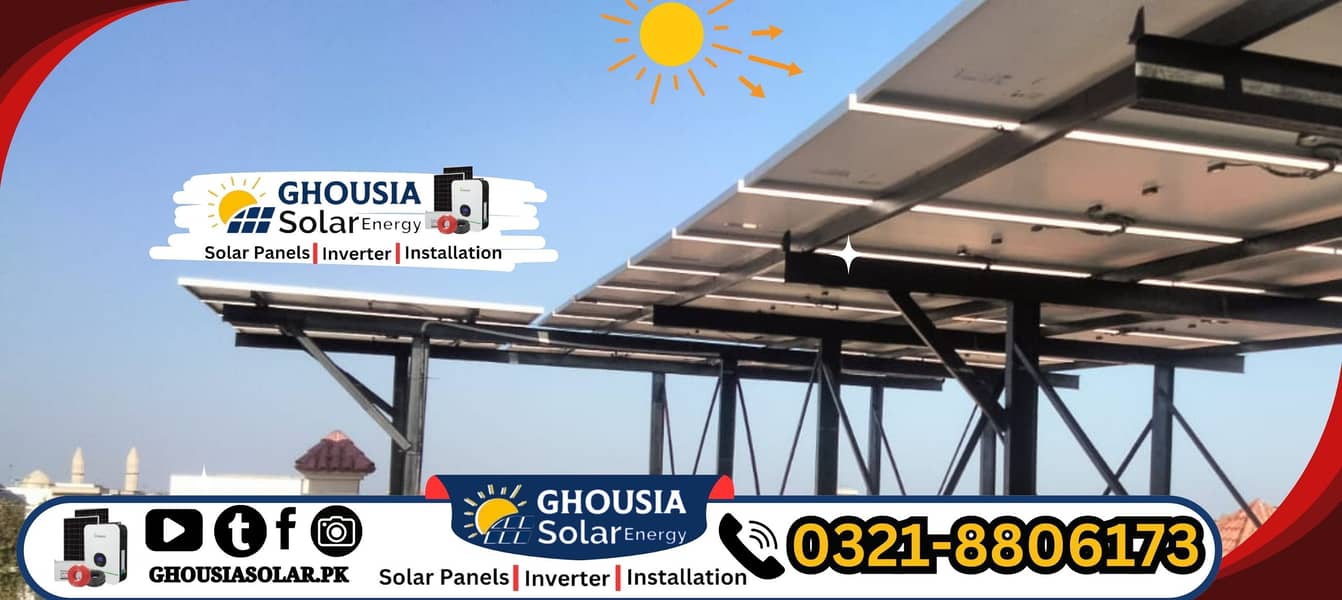 Elevated Solar Structure customized Guarder Work L2 L3 stand avabila 5