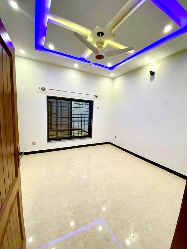 5 MARLA LUXURY BRAND NEW HOUSE FOR SALE C BLOCK FAISAL TOWN F-18 ISLAMABAD ALL FACILITY AVAILABLE 8