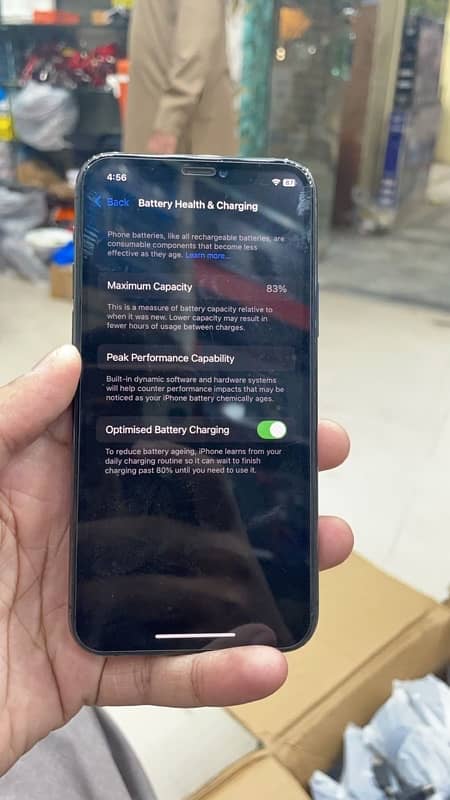 I Phone 11 Pro (256) GB Storage Condition 10/9.5 Non PTA (Jv) 1