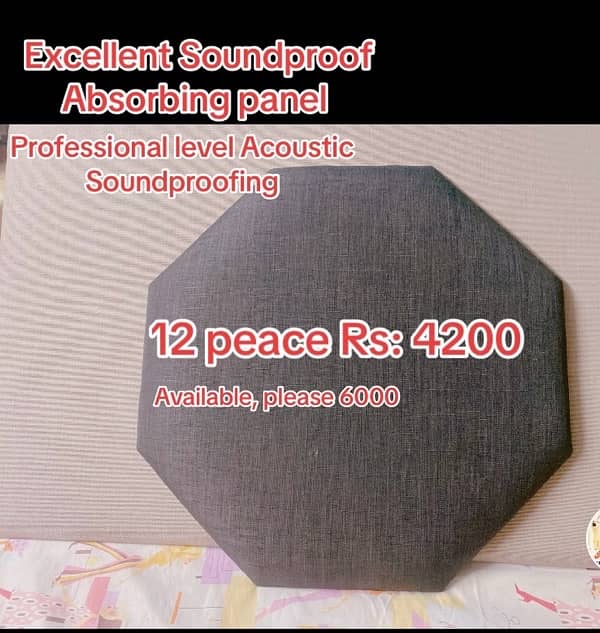 peace Acoustic Sound Absorbing Panel 4000 peace available 0