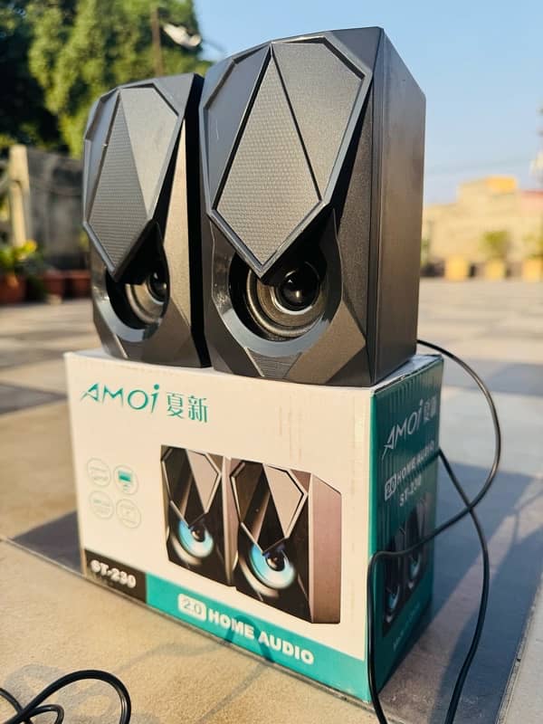 set of two speakers (premium quality sound 3