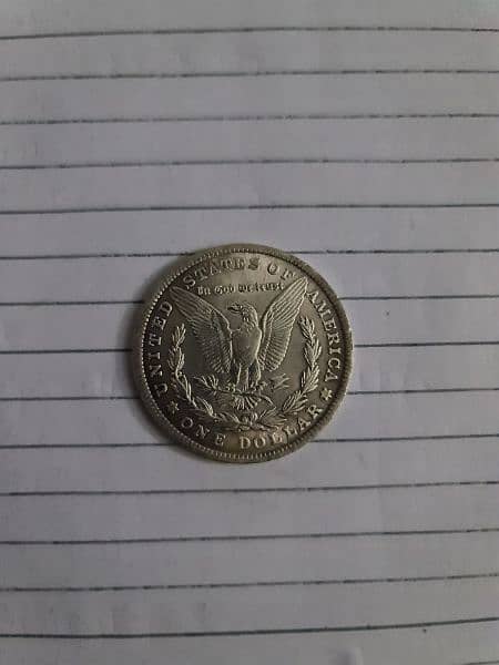 1879 Silver Morgan US Dollar 2