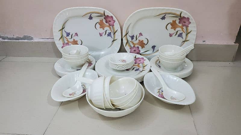 Brand New Melamine Dinner Set, BestQuality, Complete Dining Collection 1