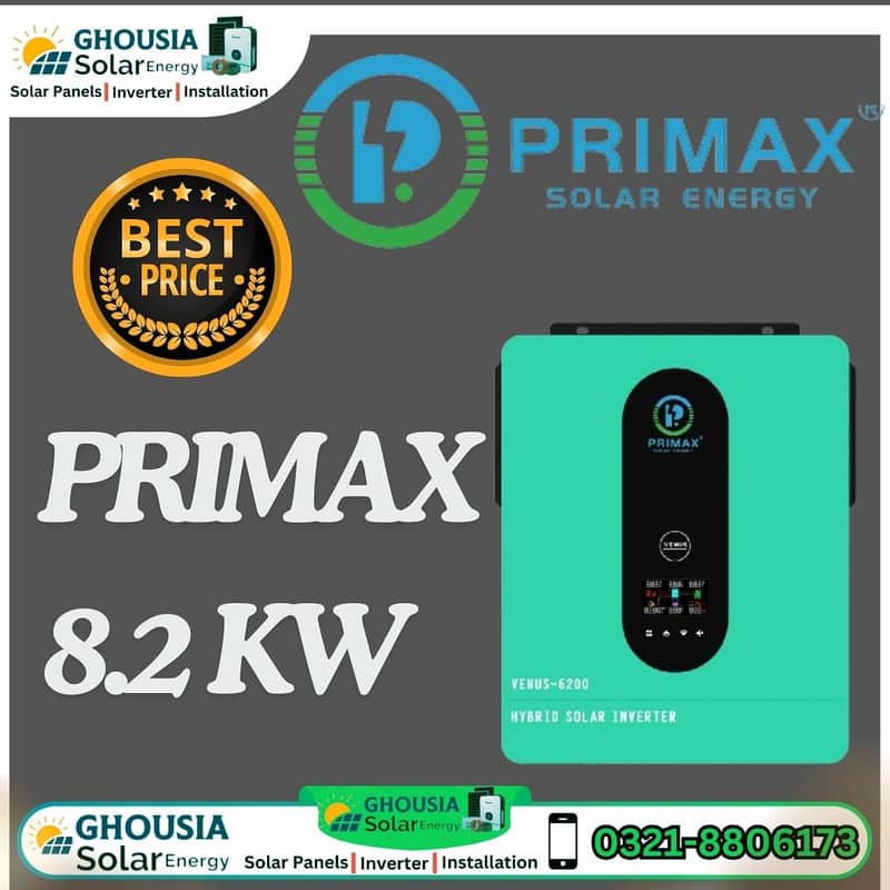 Primax Venus 4200 4.2kW Hybrid Solar Inverter 2