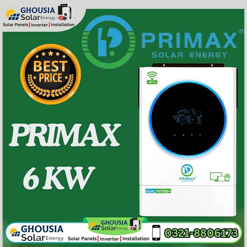 Primax Venus 4200 4.2kW Hybrid Solar Inverter 3